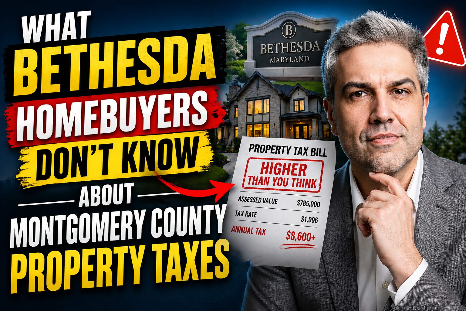 What Bethesda Homebuyers Don’t Know About Montgomery County Property Taxes