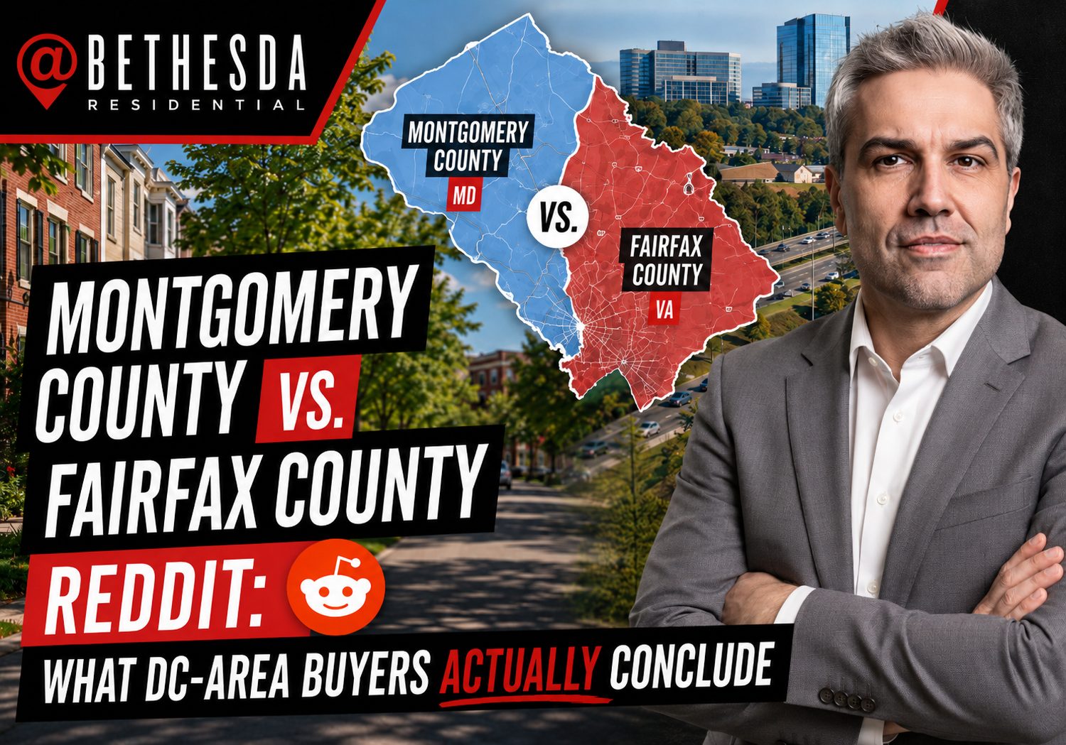 Montgomery County vs. Fairfax County Reddit: What DC-Area Buyers Actually Conclude