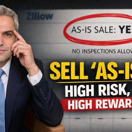 Can I sell my home “as-is” in Bethesda, MD? Pey Behin explains the real tradeoffs