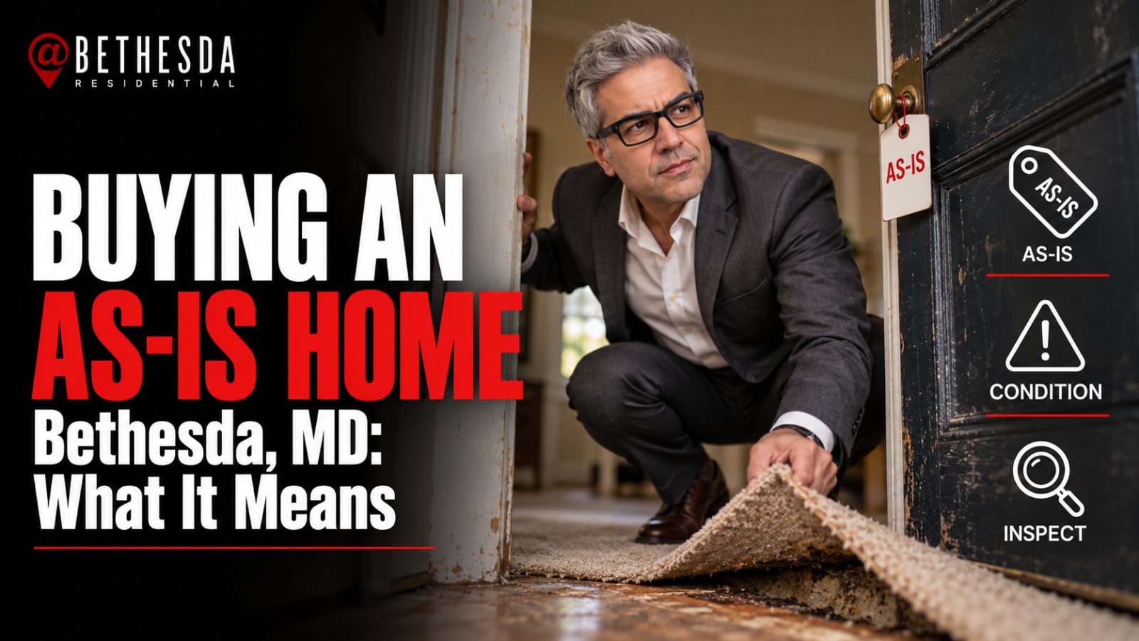 Buying an As-Is Home in Bethesda, MD: What It Means