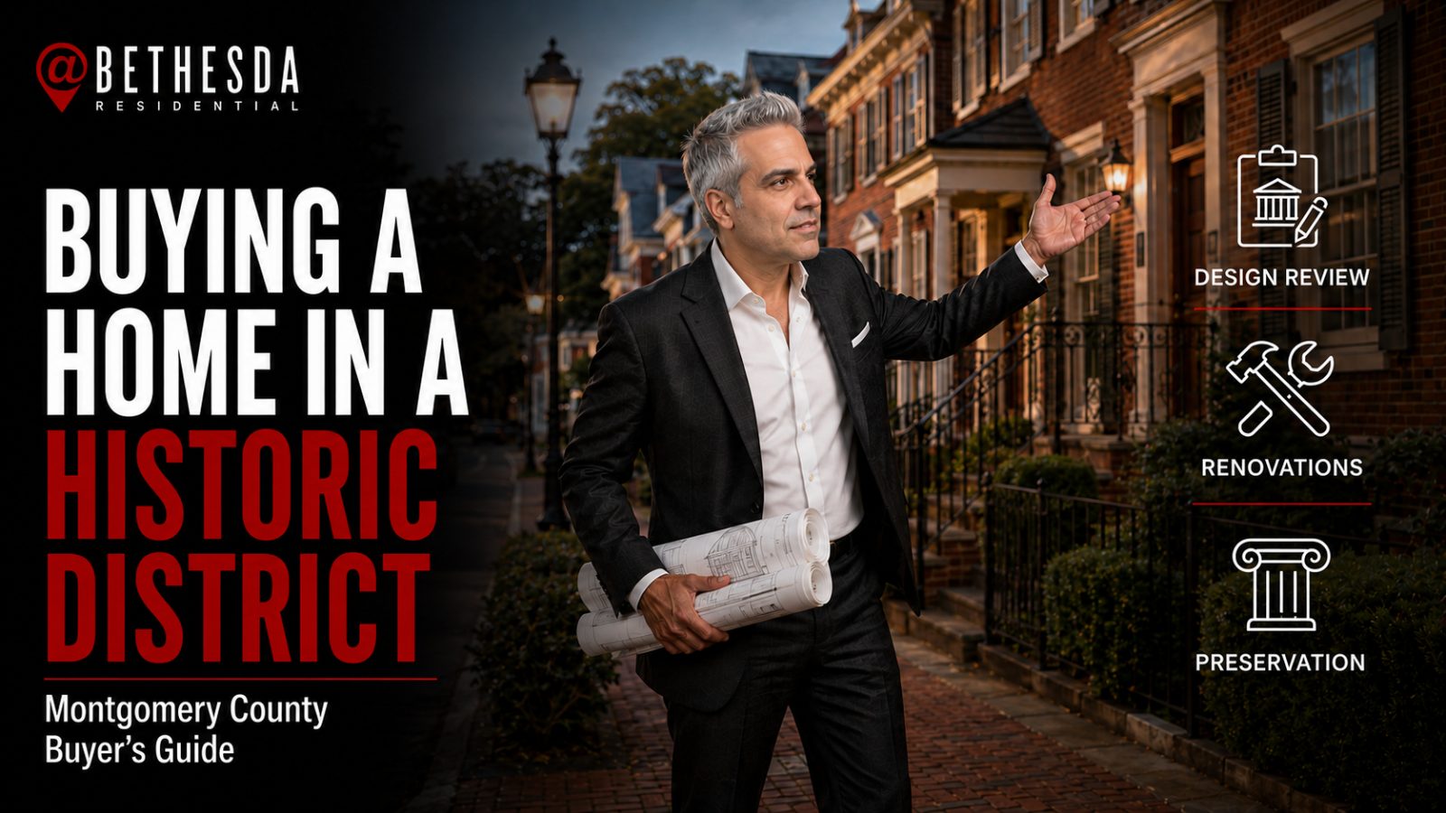 Buying a Home in a Historic District in Montgomery County