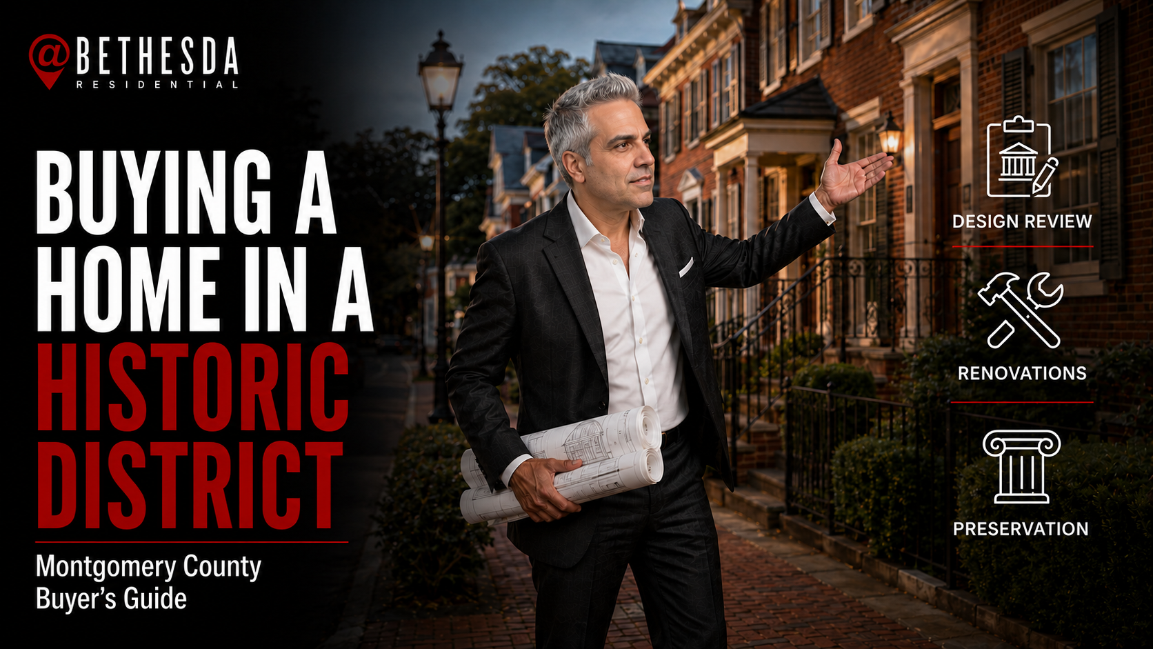 Buying a Home in a Historic District in Montgomery County