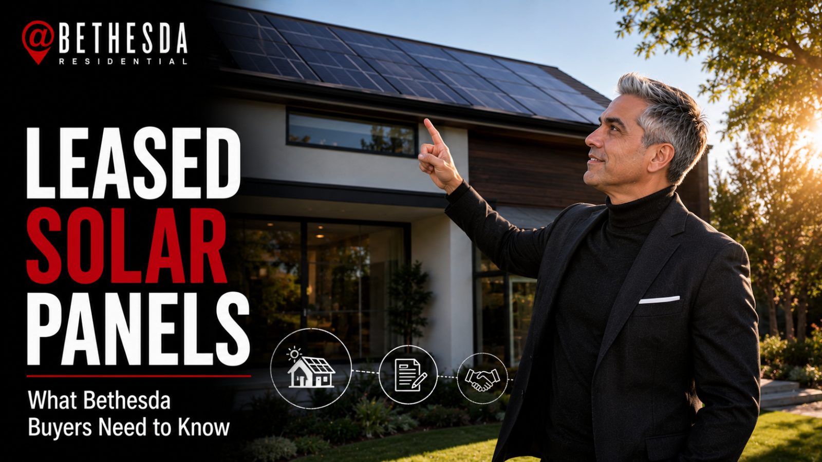 Buying a Home with Leased Solar Panels in Bethesda, MD