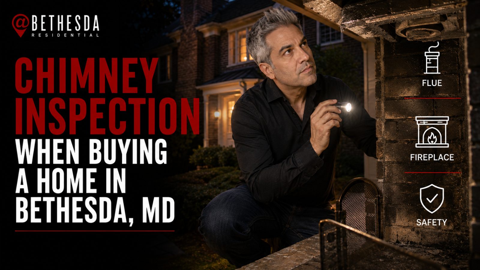 Chimney Inspection When Buying a Home in Bethesda, MD