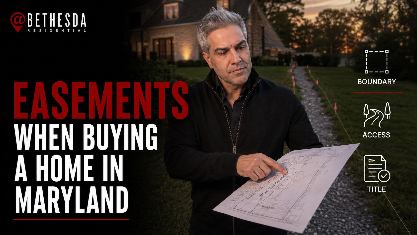 Easements When Buying a Home in Maryland