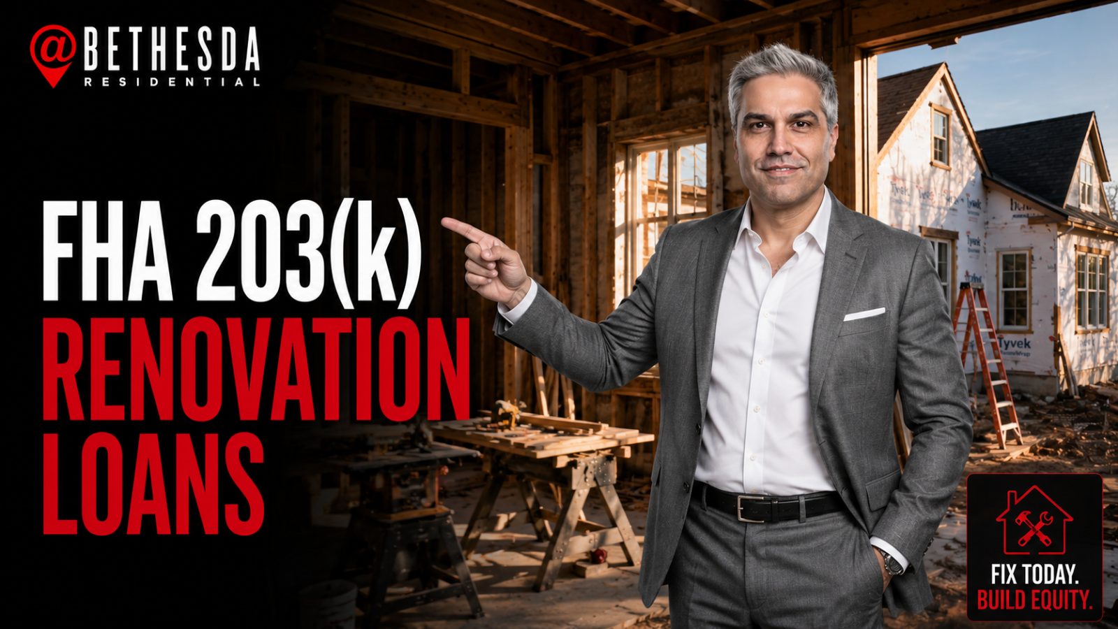 FHA 203(k) Renovation Loans in Bethesda, MD (2026)