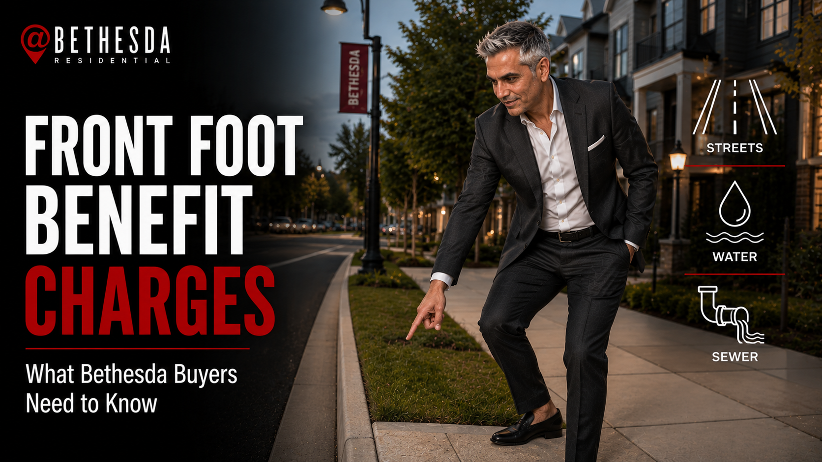 Front Foot Benefit Charges in Maryland: What Bethesda Buyers Need to Know