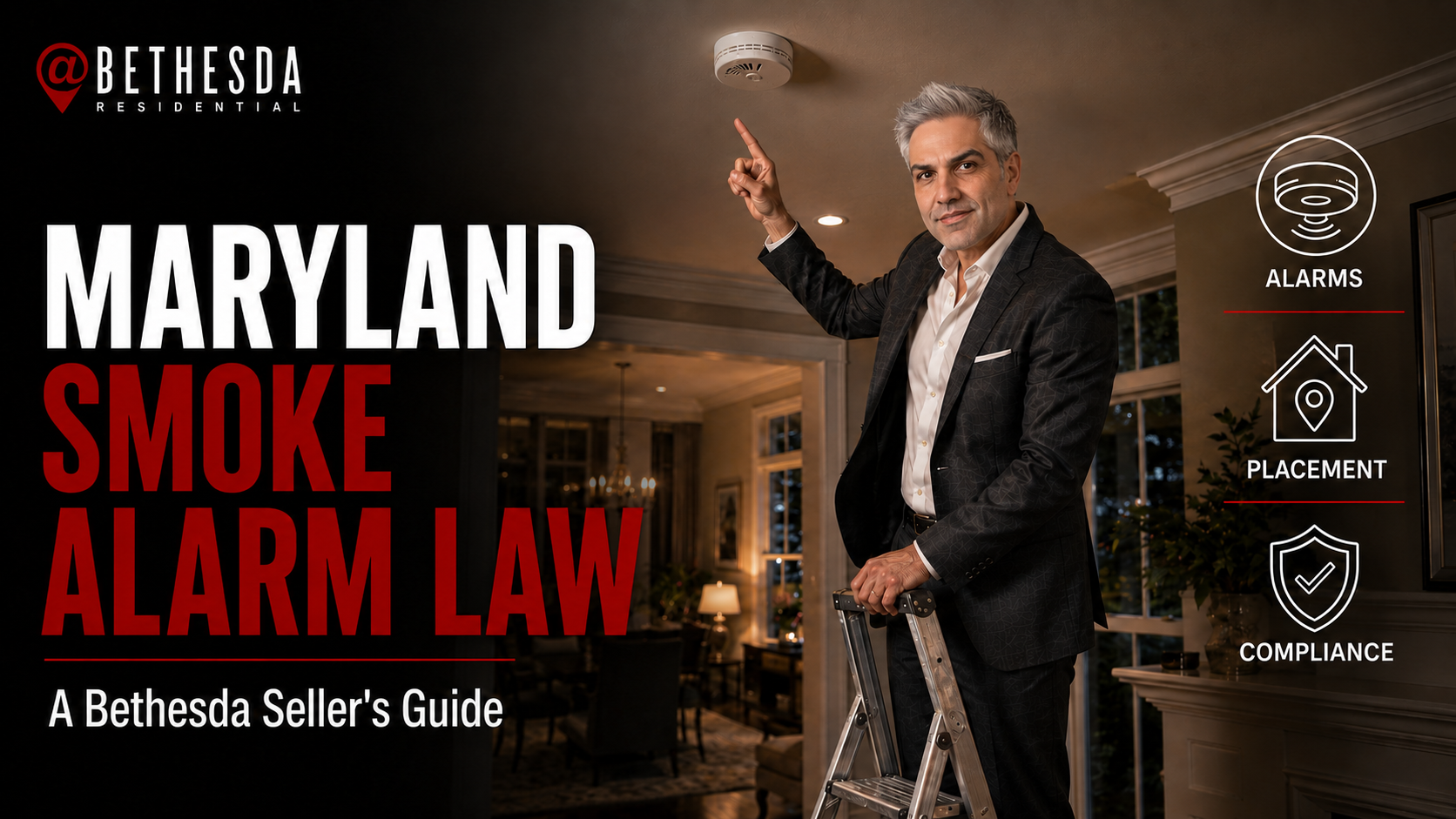 Maryland Smoke Alarm Law: A Bethesda Seller's Guide