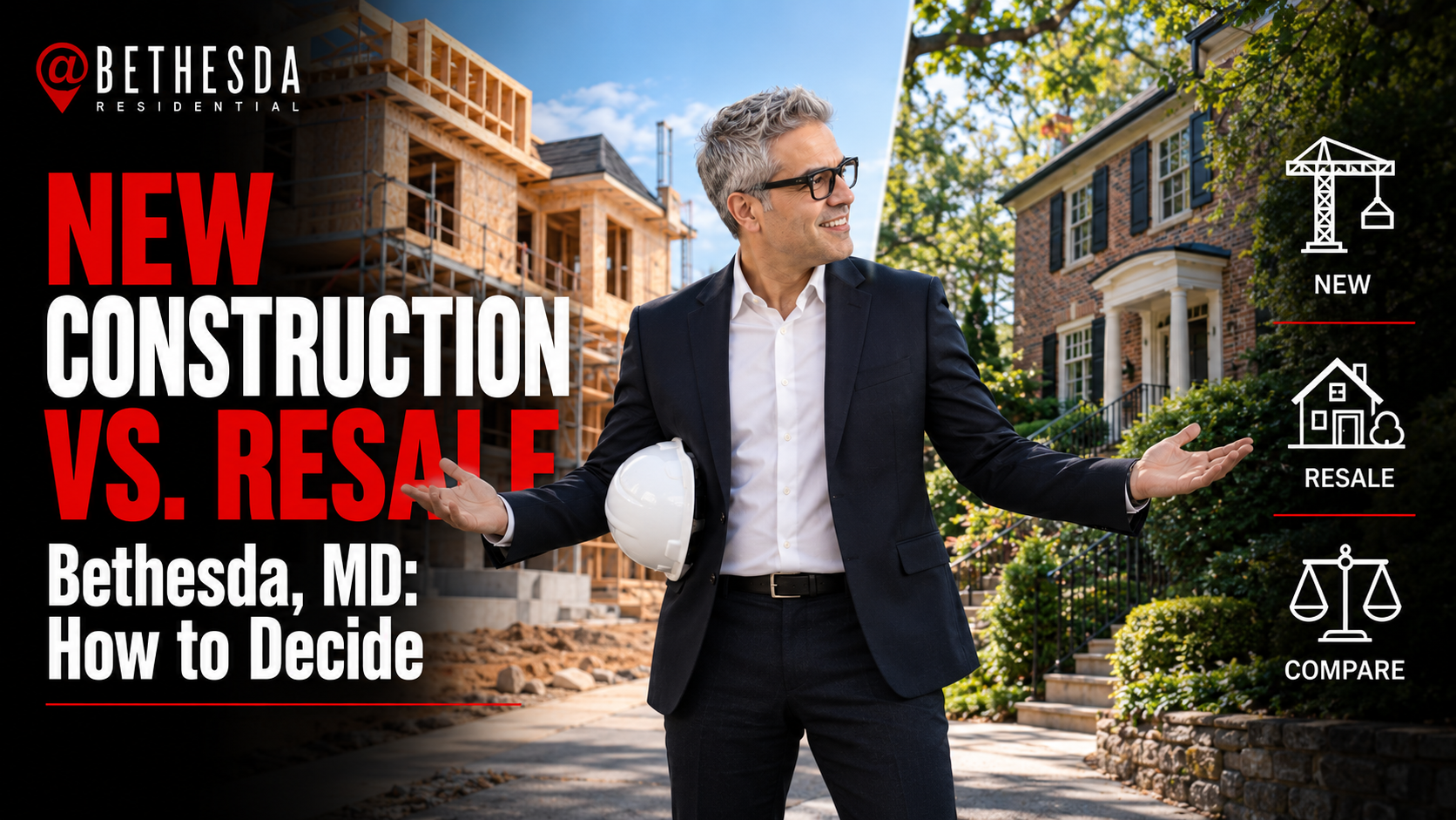 New Construction vs. Resale in Bethesda, MD: How to Decide