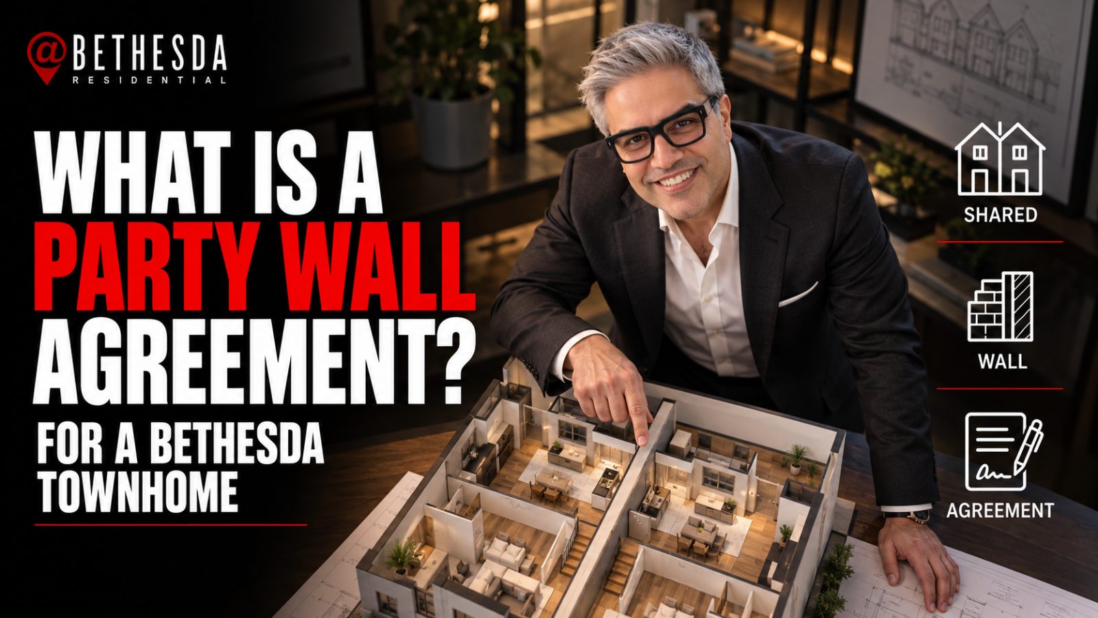 What Is a Party Wall Agreement for a Bethesda Townhome?
