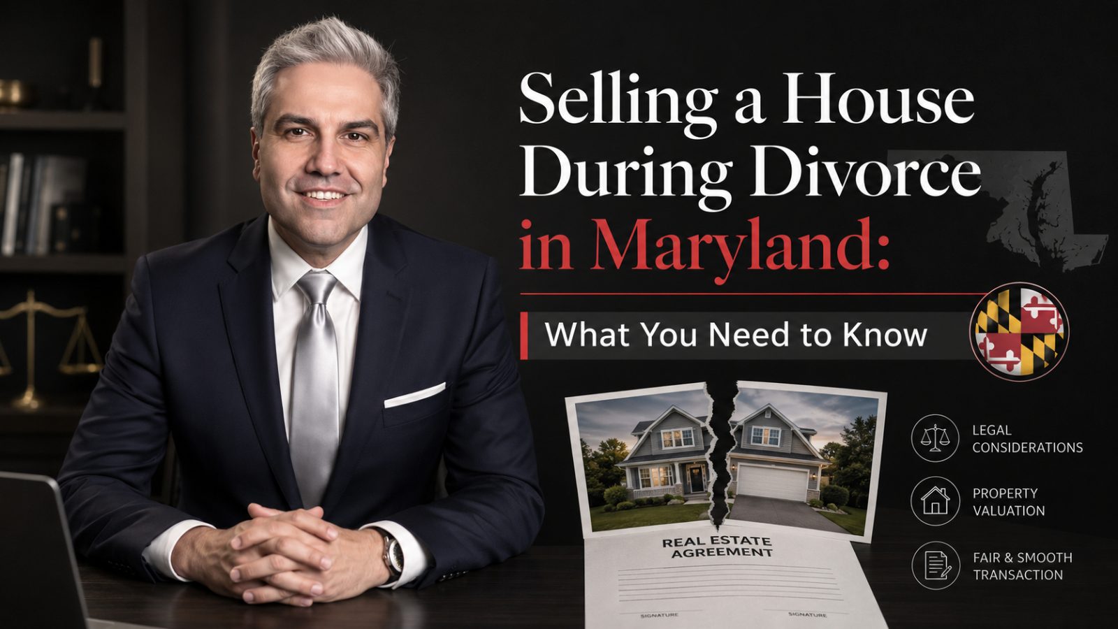 Selling a House During Divorce in Maryland: What You Need to Know