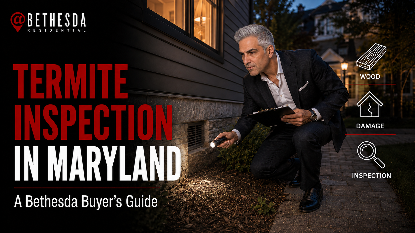 Termite Inspection in Maryland: A Bethesda Buyer's Guide